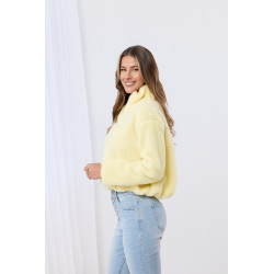 Pluszowa kurtka typu teddy