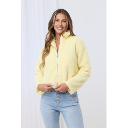 Pluszowa kurtka typu teddy