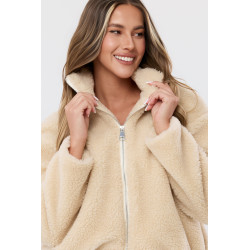 Pluszowa kurtka typu teddy
