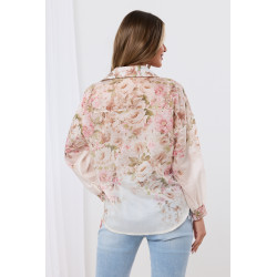 Koszula z nadrukiem w kwiaty
