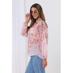 Koszula z nadrukiem w kwiaty