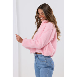 Pluszowa kurtka typu teddy