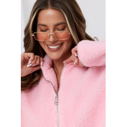 Pluszowa kurtka typu teddy