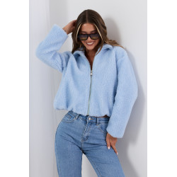 Pluszowa kurtka typu teddy