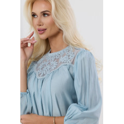 Bluzka w stylu boho z ażurowymi wstawkami