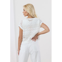 Bluzka szydełkowa w stylu boho