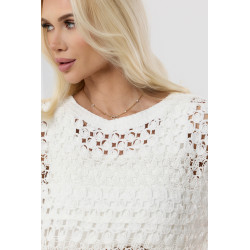 Bluzka szydełkowa w stylu boho