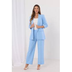 Marynarka o luźnym kroju z patkami