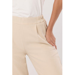 Szerokie spodnie z elastycznym pasem