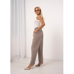 Szerokie spodnie z elastycznym pasem