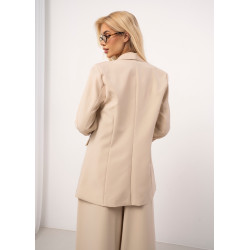 Marynarka o luźnym kroju z patkami