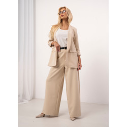 Marynarka o luźnym kroju z patkami