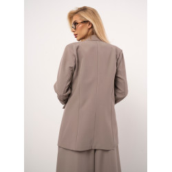 Marynarka o luźnym kroju z patkami