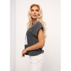 Bawełniana koszulka z motywem pieska