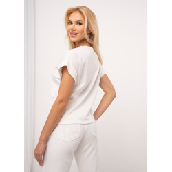 Bawełniana koszulka z motywem jamnika