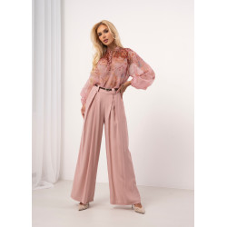 Szyfonowa bluzka w kwiaty