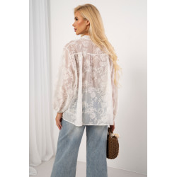 Haftowana bluzka boho ze stójką | Hurtownia odzieży damskiej na sztuki
