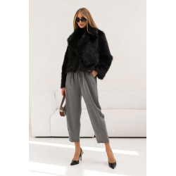 SPODNIE O PROSTYM KROJU Z PASKIEM