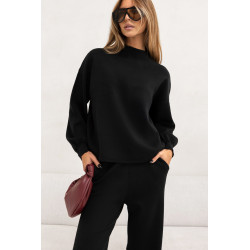 DZIANINOWY SET Z GOLFEM I OCIEPLANĄ KAMIZELKĄ (3w1)