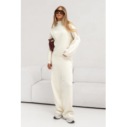 DZIANINOWY SET Z GOLFEM I OCIEPLANĄ KAMIZELKĄ (3w1)