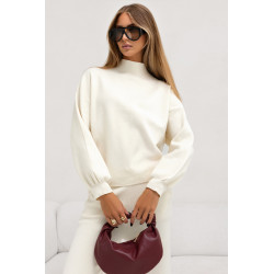 DZIANINOWY SET Z GOLFEM I OCIEPLANĄ KAMIZELKĄ (3w1)