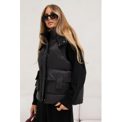 DZIANINOWY KOMPLET Z KAMIZELKĄ (3w1)