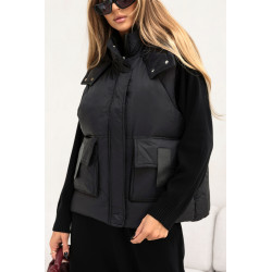 DZIANINOWY KOMPLET Z KAMIZELKĄ (3w1)