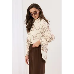 Koszula boho w dekoracyjny wzór paisley