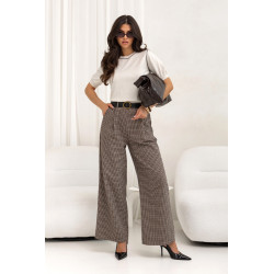 SWETER Z KONTRASTOWYM OBSZYCIEM