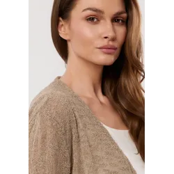 Kardigan o lekkim splocie