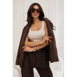 TOP Z PRĄŻKOWANEJ DZIANINY