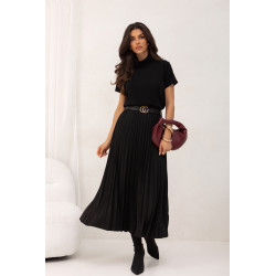 WISKOZOWA BLUZKA Z GOLFEM