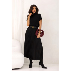 WISKOZOWA BLUZKA Z GOLFEM