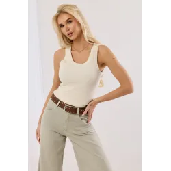 Prążkowany top basic | Hurtownia damska online z Włoch