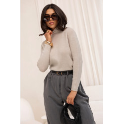 DZIANINOWY GOLF Z ALPAKI