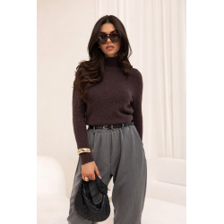 DZIANINOWY GOLF Z ALPAKI