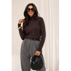 DZIANINOWY GOLF Z ALPAKI