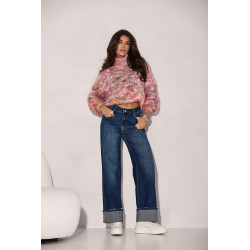 WIELOKOLOROWY GOLF Z WARKOCZOWYM SPLOTEM