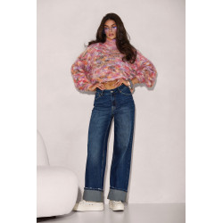 WIELOKOLOROWY GOLF Z WARKOCZOWYM SPLOTEM