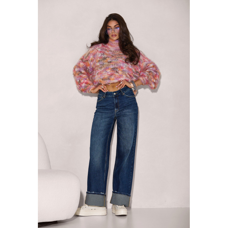 WIELOKOLOROWY GOLF Z WARKOCZOWYM SPLOTEM