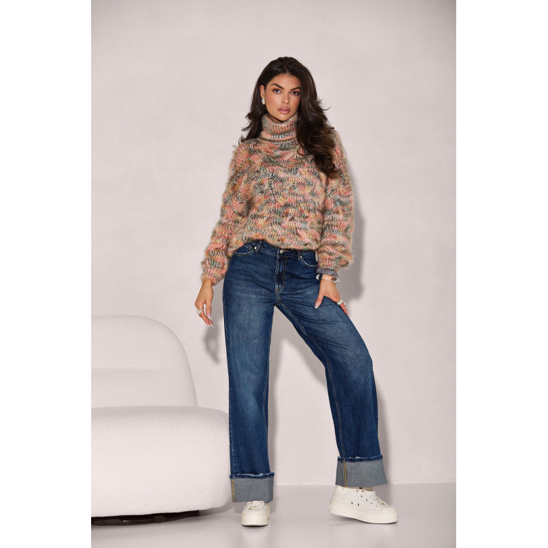 WIELOKOLOROWY GOLF Z WARKOCZOWYM SPLOTEM