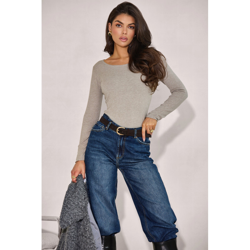 DZIANINOWY SWETER Z KOLEKCJI BASIC