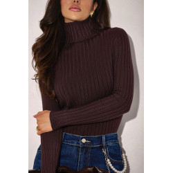 DOPASOWANY GOLF Z PRĄŻKOWANEJ DZIANINY