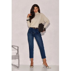 OVERSIZOWY SWETER Z GOLFEM