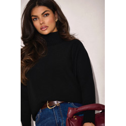 OVERSIZOWY SWETER Z GOLFEM