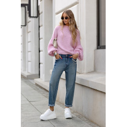 SWETER Z BUFIASTYMI RĘKAWAMI