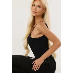 Dopasowany top basic na ramiączkach