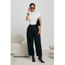 BODY Z ELASTYCZNEJ DZIANINY ZE STÓJKĄ