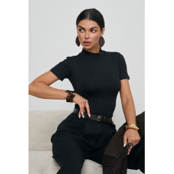 BODY Z ELASTYCZNEJ DZIANINY ZE STÓJKĄ