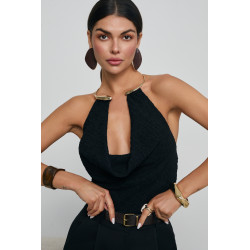 KARBOWANE BODY HALTER Z NASZYJNIKIEM